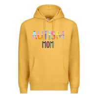 Mustard Titi Pretty Art Autism Mom Premium Hoodie - CowhideDigitalArt