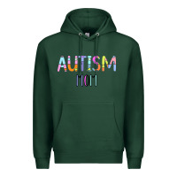 Sports Green Titi Pretty Art Autism Mom Premium Hoodie - CowhideDigitalArt
