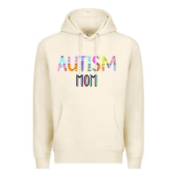 Tofu Titi Pretty Art Autism Mom Premium Hoodie - CowhideDigitalArt