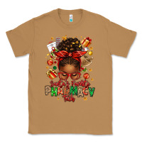 Toasted Coconut santas favorite pharmacy tech afro messy bun Classic Tee - texasbilliewilder