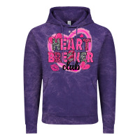 Cloud Purple Heart breaker club Valentine's Day Vintage Hoodie - HowdyJamesFarm