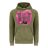 Vintage Olive Heart breaker club Valentine's Day Vintage Hoodie - HowdyJamesFarm