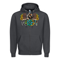 Smoke dog mom western Zipper Hoodie - RacoonDesign