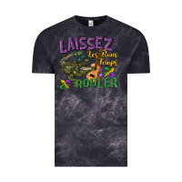 Cloud Black laissez les bons temps rouler Vintage Tee - CowGirlArtShop