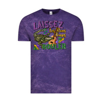 Cloud Purple laissez les bons temps rouler Vintage Tee - CowGirlArtShop