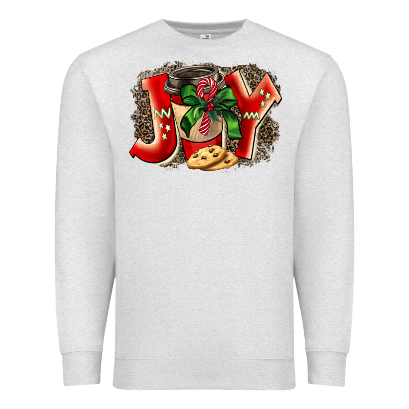 Christmas Joy Coffee Premium Sweatshirt by BarkalooDesign | Teevron
