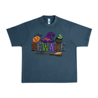 Midnight Navy beware Urban Heavy Tee - CowGirlArtShop