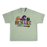 Oil Green beware Urban Heavy Tee - CowGirlArtShop