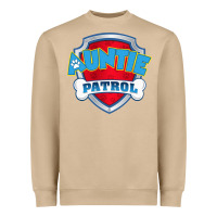 Mushroom Auntie Patrol Dog Funny Gift Birthday Party Heavyweight Sweatshirt - trangStudio