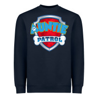 Auntie Patrol Dog Funny Gift Birthday Party Heavyweight Sweatshirt | Teevron
