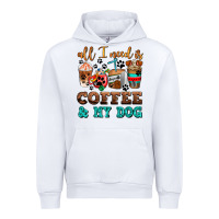 All I Need Is Coffee And My Dog Urban Hoodie | Teevron