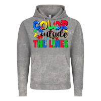 Cloud Rock Color outside the lines Vintage Hoodie - CowGirlArtShop