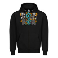 Black dog mom Zipper Hoodie - RacoonDesign
