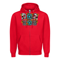 Red dog mom Zipper Hoodie - RacoonDesign