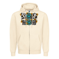 Sandshell dog mom Zipper Hoodie - RacoonDesign