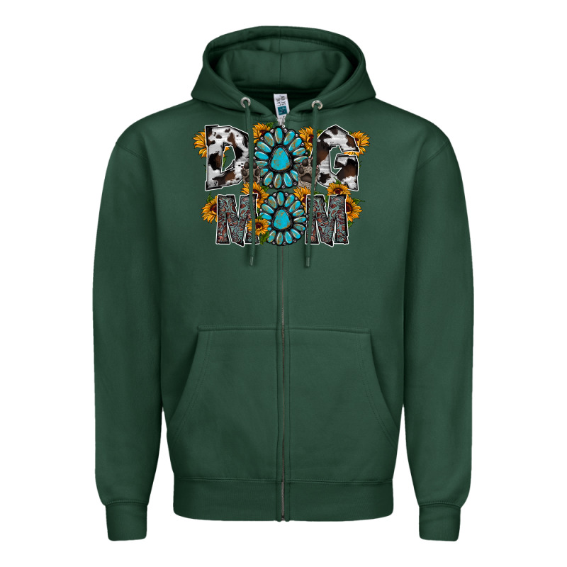 Dog Mom Zipper Hoodie by RacoonDesign | Teevron