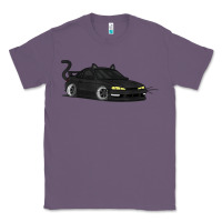 Lavender spooky halloween jdm s14 silvia 240sx black cat illustrated t shirt Classic Tee - trangStudio
