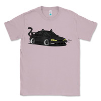 Lilac spooky halloween jdm s14 silvia 240sx black cat illustrated t shirt Classic Tee - trangStudio