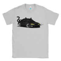 Moon Dust spooky halloween jdm s14 silvia 240sx black cat illustrated t shirt Classic Tee - trangStudio