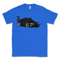 True Royal spooky halloween jdm s14 silvia 240sx black cat illustrated t shirt Classic Tee - trangStudio