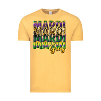 Vintage Mustard mardi gras Vintage Tee - CowGirlArtShop