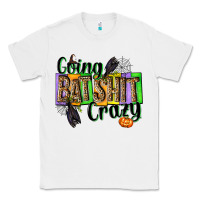 White Going bat shit crazy Classic Tee - NancyCooperArtShop