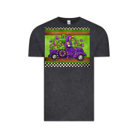 Vintage Black mardi gras truck Vintage Tee - Jasminsmagicworld