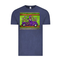 Vintage Denim mardi gras truck Vintage Tee - Jasminsmagicworld