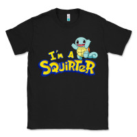 Black I'm A Squirter Funny Turtle Cute gift Classic Tee - trangStudio
