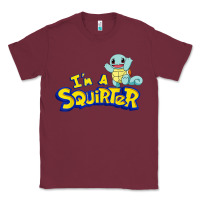 Burgundy I'm A Squirter Funny Turtle Cute gift Classic Tee - trangStudio