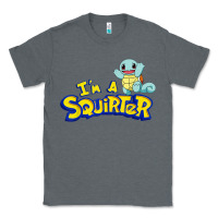 Charcoal Heather I'm A Squirter Funny Turtle Cute gift Classic Tee - trangStudio