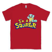 Red I'm A Squirter Funny Turtle Cute gift Classic Tee - trangStudio