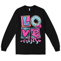 Black love vibes Long Sleeve Tee - OliviaCreatesArt