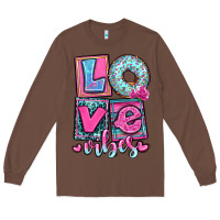 Chestnut love vibes Long Sleeve Tee - OliviaCreatesArt