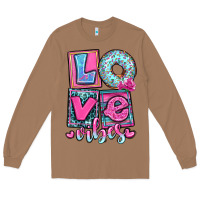 Toasted Coconut love vibes Long Sleeve Tee - OliviaCreatesArt