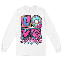 White love vibes Long Sleeve Tee - OliviaCreatesArt