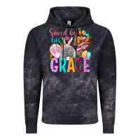 Cloud Black Saved by his grace Easter Day Vintage Hoodie - HowdyJamesFarm