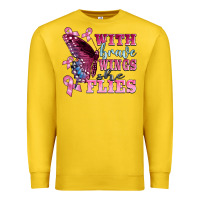 Lemon with brave wings she flies Premium Sweatshirt - BarkalooDesign