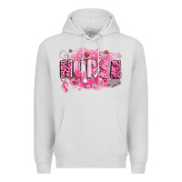 Dove Grey breast cancer nurse Premium Hoodie - LillyAllenDesigns