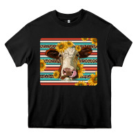 Black serape leopard hereford cattle mousepad Heavy Core Tee - Jasminsmagicworld