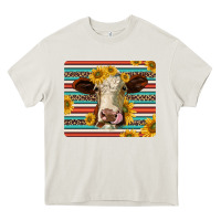 Cream serape leopard hereford cattle mousepad Heavy Core Tee - Jasminsmagicworld