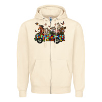 Sandshell farm animals autism Zipper Hoodie - RacoonDesign