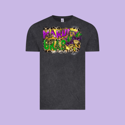 Mardi Gras Vintage Tee Designed By Cowgirlartshop