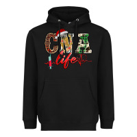 Black christmas certified nurse  assistant life Heavyweight Hoodie - BarkalooDesign