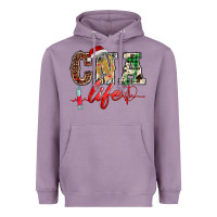 Lavender christmas certified nurse  assistant life Heavyweight Hoodie - BarkalooDesign