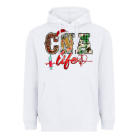 White christmas certified nurse  assistant life Heavyweight Hoodie - BarkalooDesign