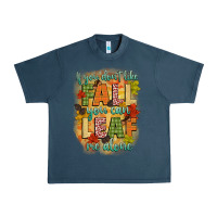Midnight Navy if you dont like fall you can leaf me alone Urban Heavy Tee - CowGirlArtShop