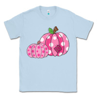 Dusty Blue halloween fall pink pumpkin Classic Tee - trangStudio