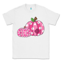 White halloween fall pink pumpkin Classic Tee - trangStudio