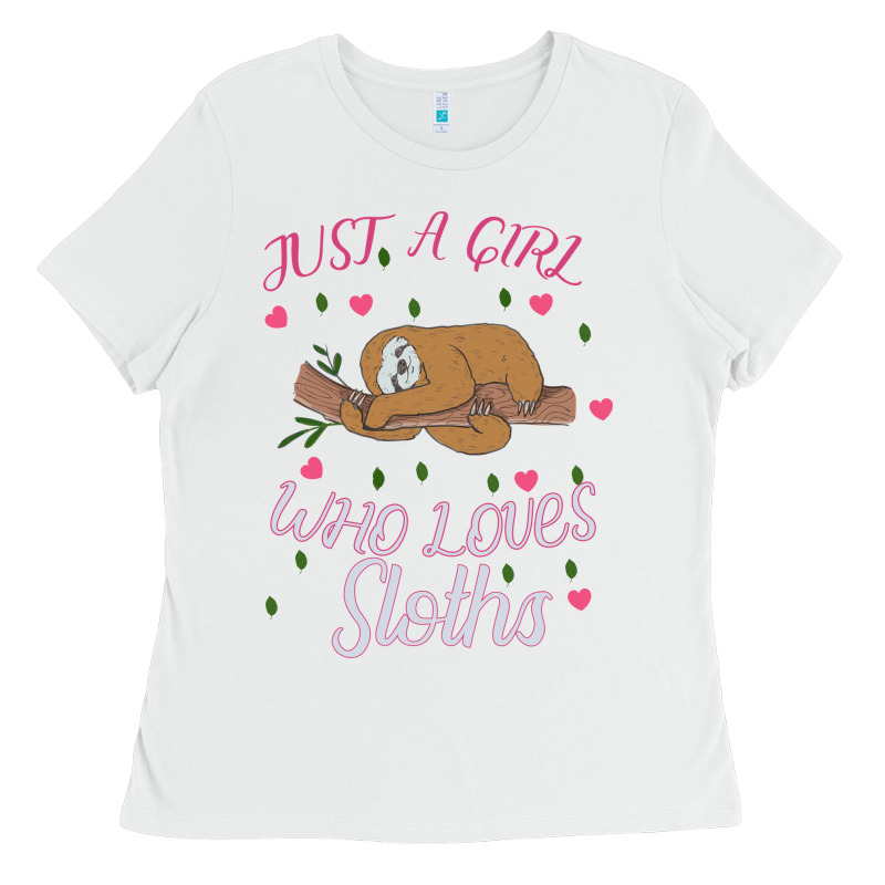 Just A Girl Who Lowes Sloths Ladies Tee by Bettercallsaul | Teevron